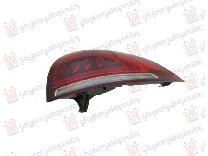 Štop lampa vanjska full LED (E)