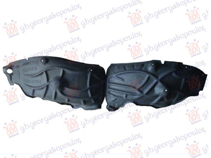 Zadnji unutrašnji plastični blatobran