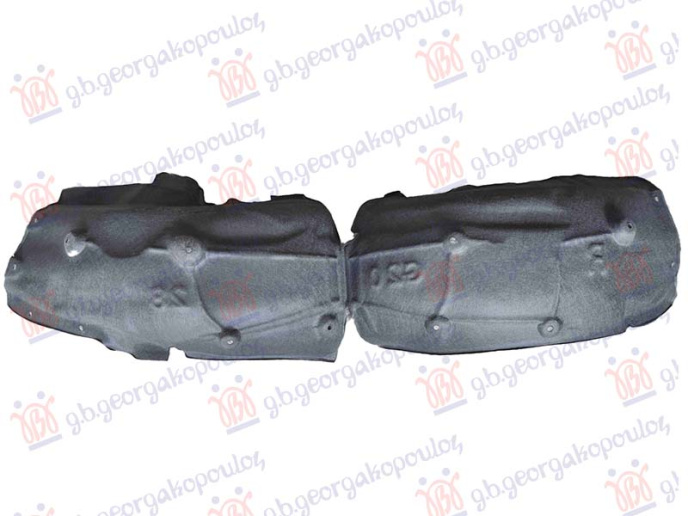 Zadnji unutrašnji plastični blatobran