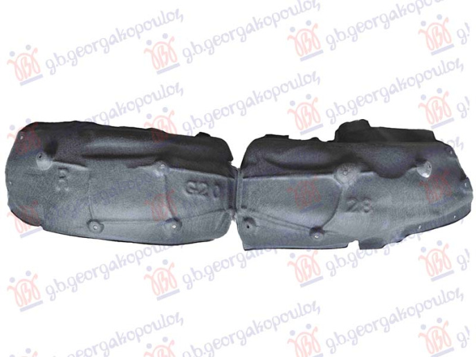 Zadnji unutrašnji plastični blatobran