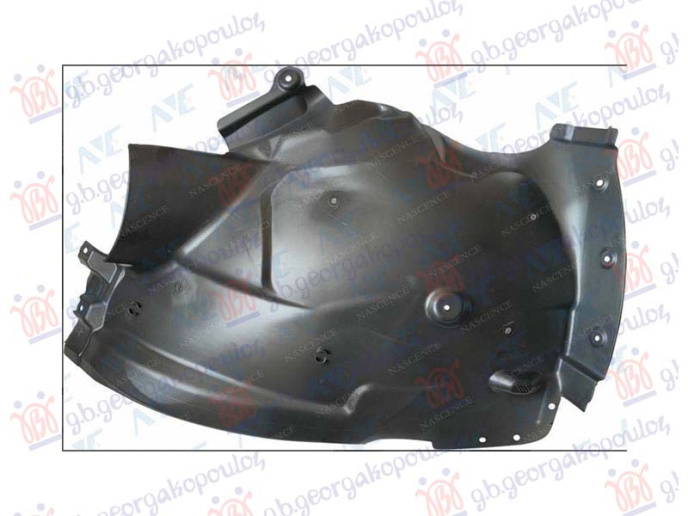 Blatobran (STRAŽNJI DIO) plastično