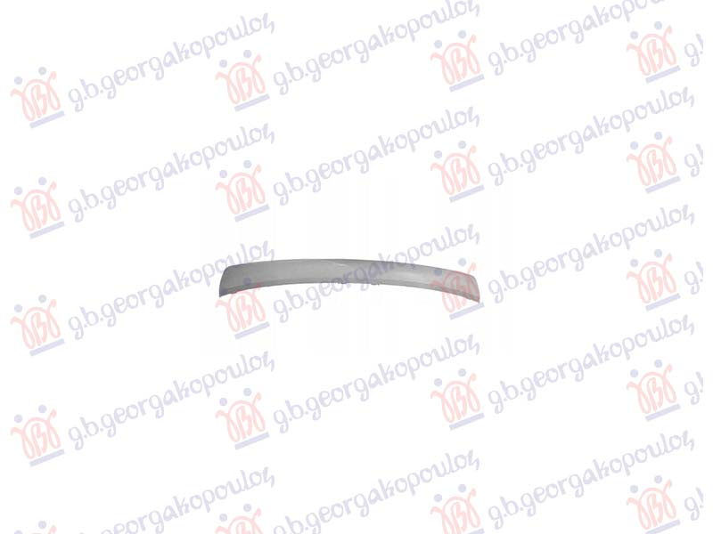 Spojler prednjeg branika srednji srebrni