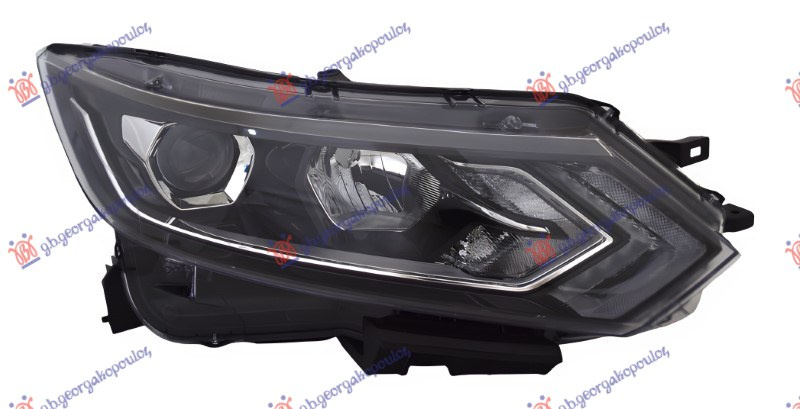 Far električni s LED drl (E) (TYC)