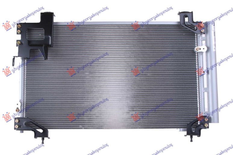 Hladnjak klime 2.0 D4D dizel (590x370x16) dijagonalna cijev (KOYO)