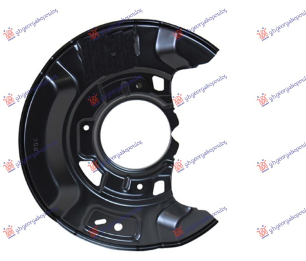 Zaštitni lim prednjeg kočionog diska (promjer lima 295/90mm) (promjer diska 258mm)