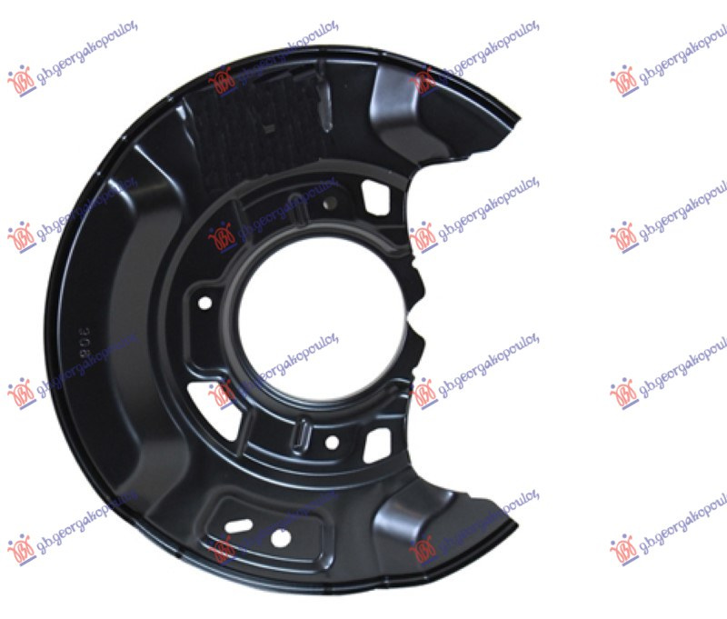 Zaštitni lim prednjeg kočionog diska (promjer lima 295/90mm) (promjer diska 258mm)
