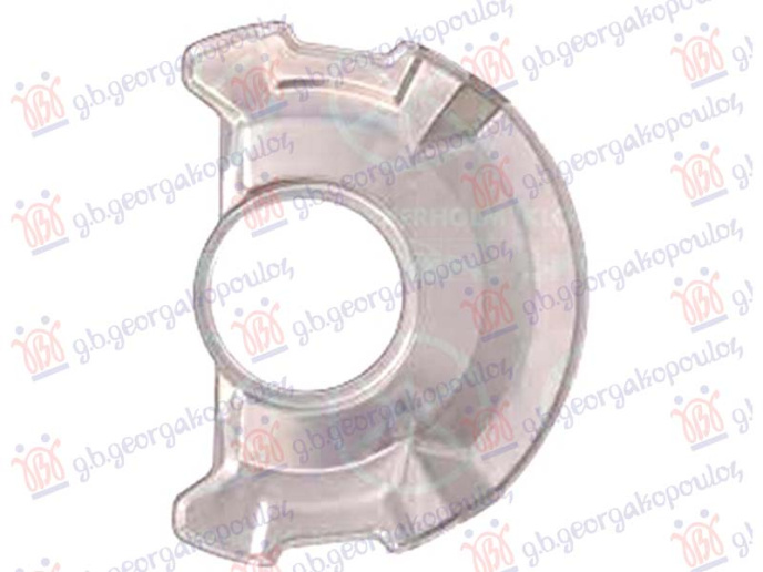 Zaštitni lim prednjeg kočionog diska (promjer diska 252mm)