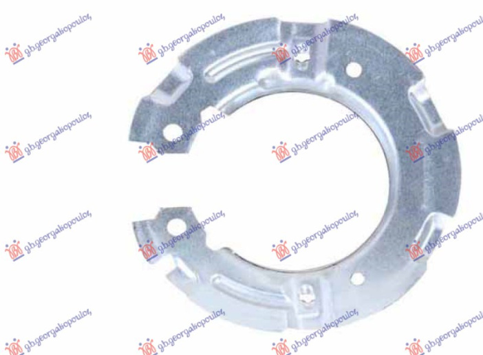 Zaštitni lim stražnje bubanj/disk kočnice (promjer 160mm)