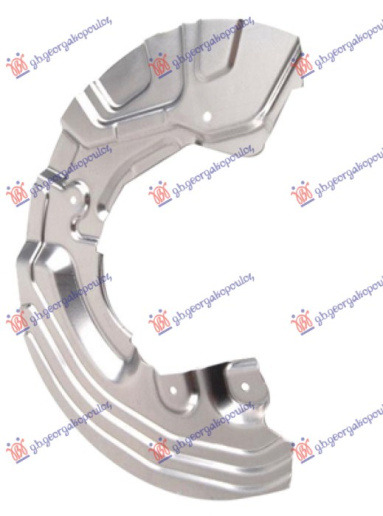 Zaštitni lim prednjeg kočionog diska (promjer diska 330mm) (aluminijski)