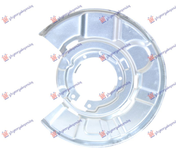 Zaštitni lim stražnjeg kočionog diska (promjer lima 370/115mm) (promjer diska 300/336mm)