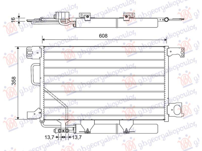 Hladnjak klime 2.7 dizel (630x356) (VALEO)