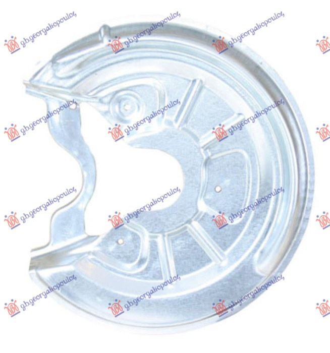 Zaštitni lim stražnjeg kočionog diska (promjer diska 256mm)
