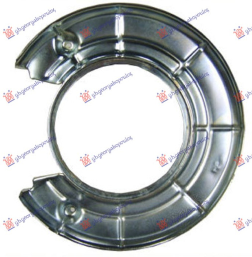 Zaštitni lim stražnjeg kočionog diska (promjer lima 308/158mm)