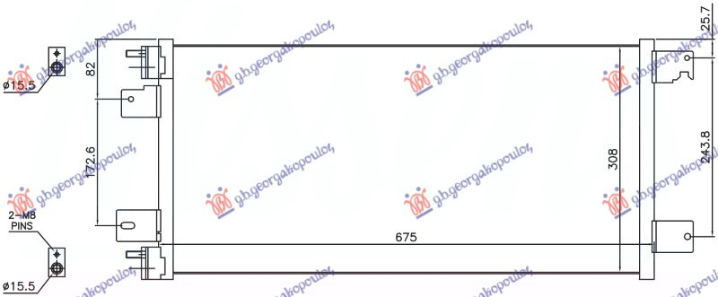 Hladnjak klime 2.0-2.4 benzin (675x376)