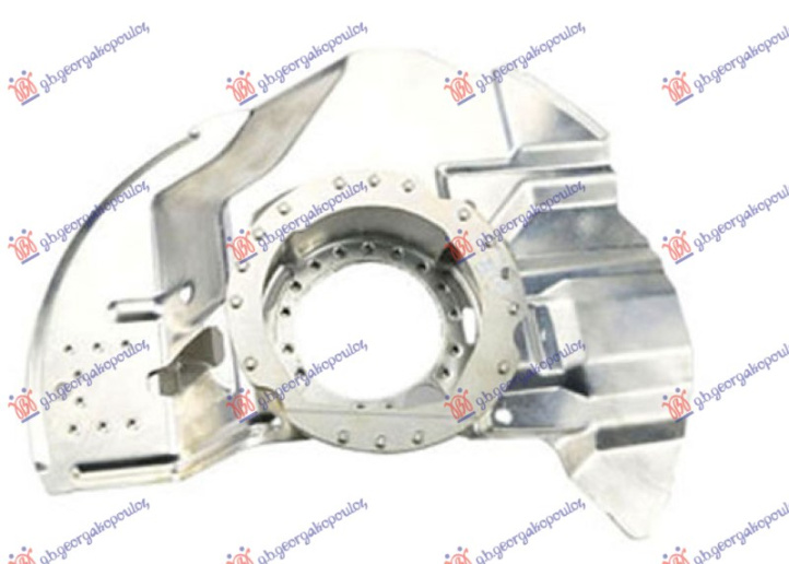 Zaštitni lim prednjeg kočionog diska (promjer diska 300mm) (aluminijski)