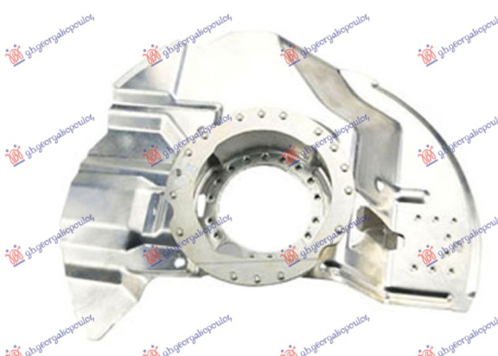 Zaštitni lim prednjeg kočionog diska (promjer diska 300mm) (aluminijski)