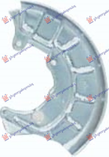 Zaštitni lim prednjeg kočionog diska (promjer lima 260/105mm) (promjer diska 239mm)