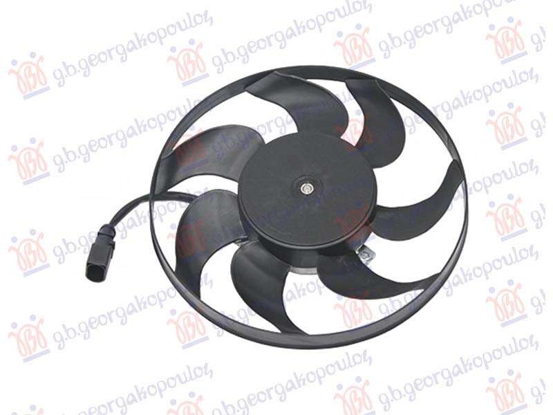 Ventilator benzin-dizel (motor + ventilator) (295mm) (2 pina)