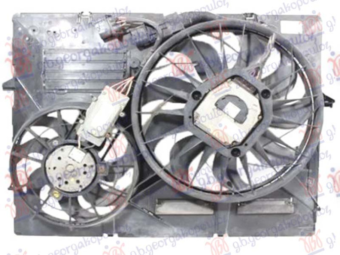 Ventilator dvostruki 3.0 dizel (600W) (300W)