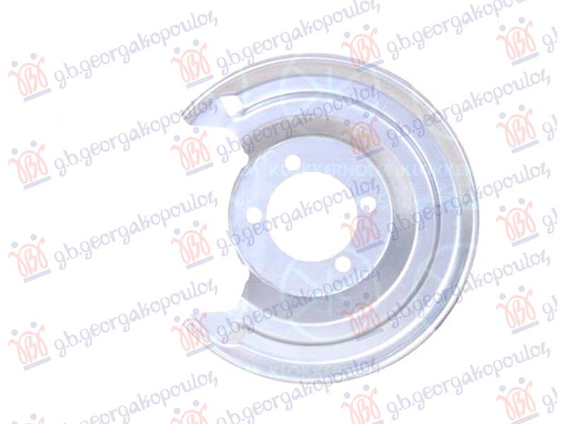 Zaštitni lim stražnjeg kočionog diska (promjer lima 280/72mm) (promjer diska 259mm)