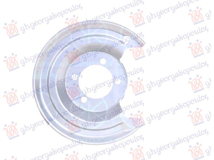 Zaštitni lim stražnjeg kočionog diska (promjer lima 280/72mm) (promjer diska 259mm)