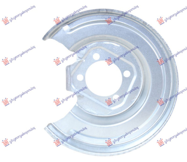 Zaštitni lim stražnjeg kočionog diska (promjer lima 300/72mm) (promjer diska 270mm)