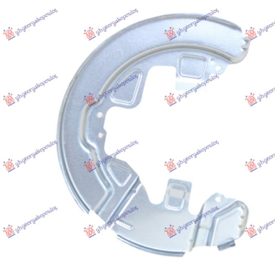 Zaštitni lim prednjeg kočionog diska (promjer lima 330mm) (promjer diska 300/316mm)