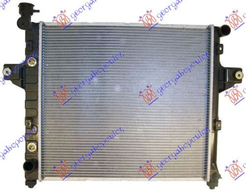 Hladnjak motora 4.0 benzin. automatski (598x550) (NRF)