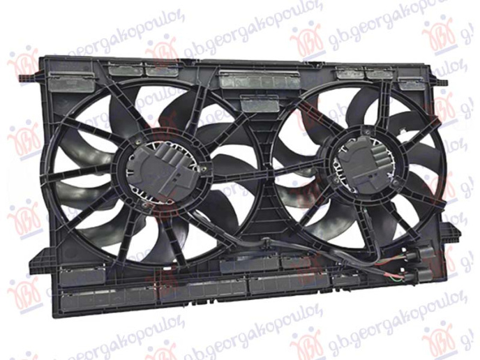 Ventilator komplet za sve modele (dvostruki)