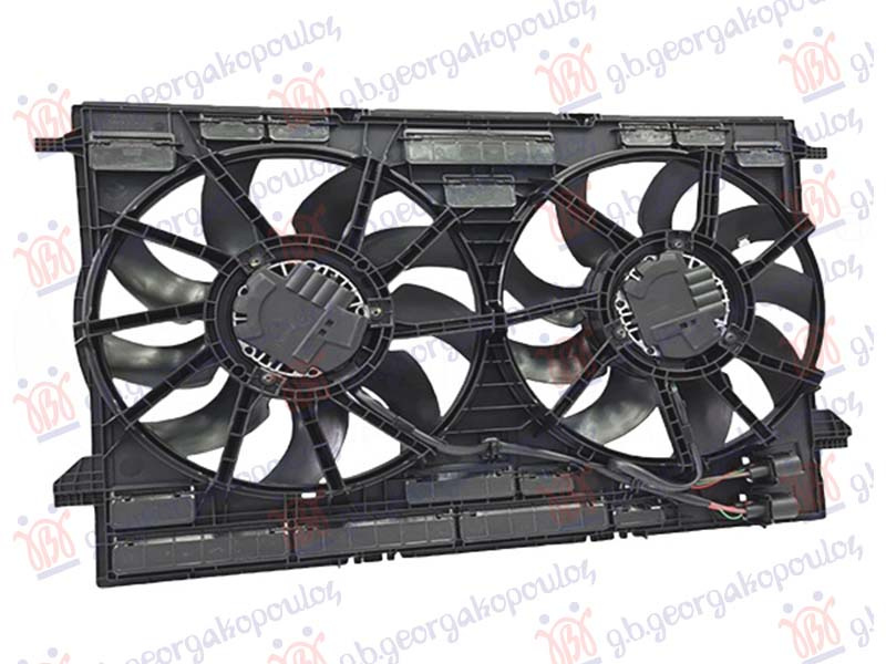 Ventilator komplet za sve modele (dvostruki)
