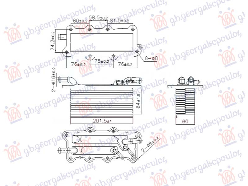 Intercooler 1.0 benzin (84x201)