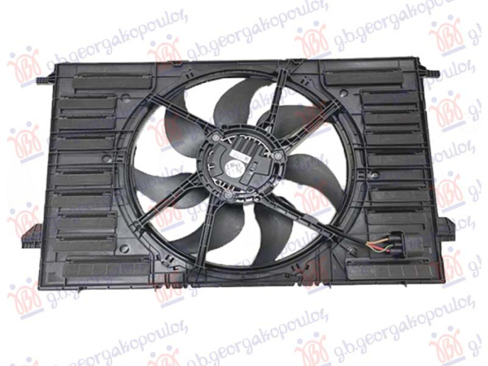 Ventilator komplet 2.0 benzin-dizel-hibrid