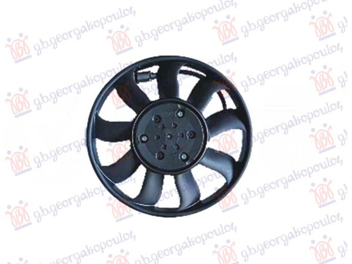 Ventilator 3.0 dizel - 4.0 benzin (motor + ventilator) (desni) (390mm) (600W)
