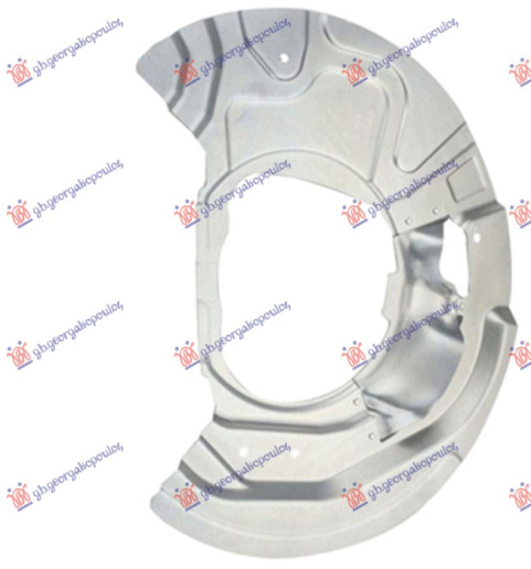 Zaštitni lim prednjeg kočionog diska (promjer diska 348mm) (aluminijski)