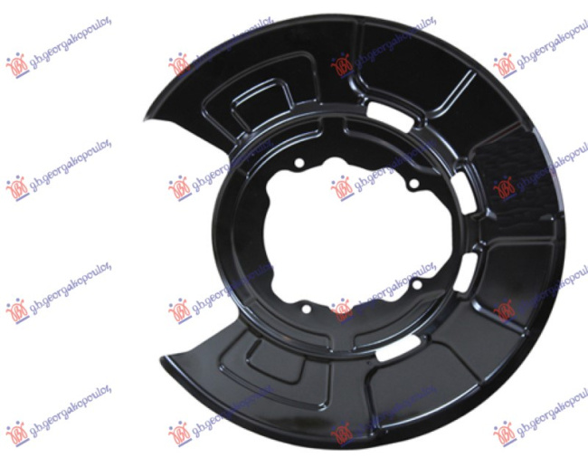 Zaštitni lim stražnjeg kočionog diska (promjer lima 360/120mm) (promjer diska 320mm)