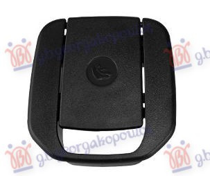 Poklopac ISOFIX crni