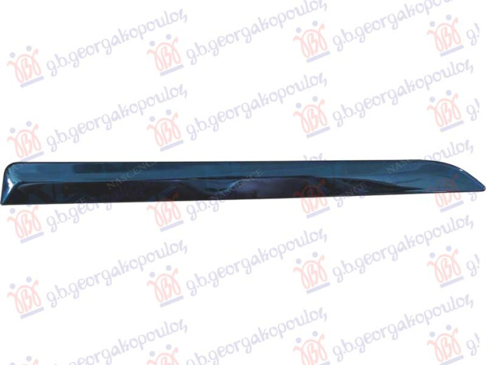 Lajsna stražnjeg branika lakirana crno (SHADOW LINE) (G12 M-SPORT)