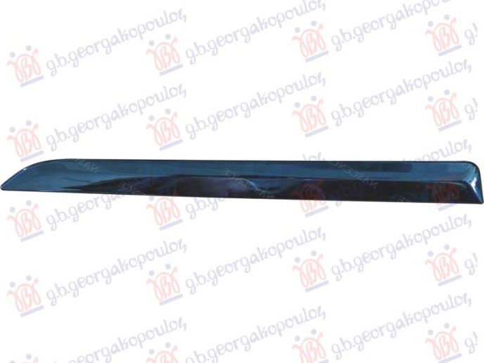 Lajsna stražnjeg branika lakirana crno (SHADOW LINE) (G12 M-SPORT)