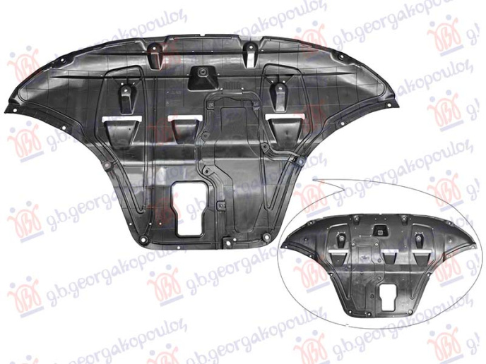 Zaštita motora donja (hibrid) (1.6-2.0-2.5L)