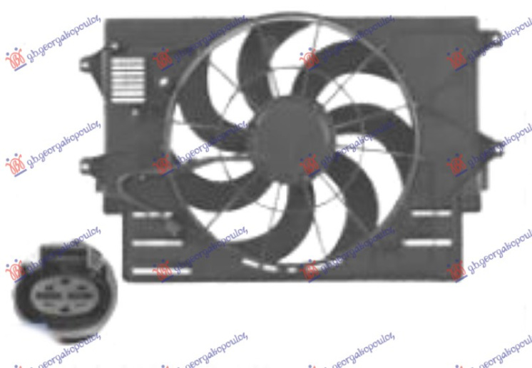 Ventilator 1.0-1.6 benzin (2 pina)