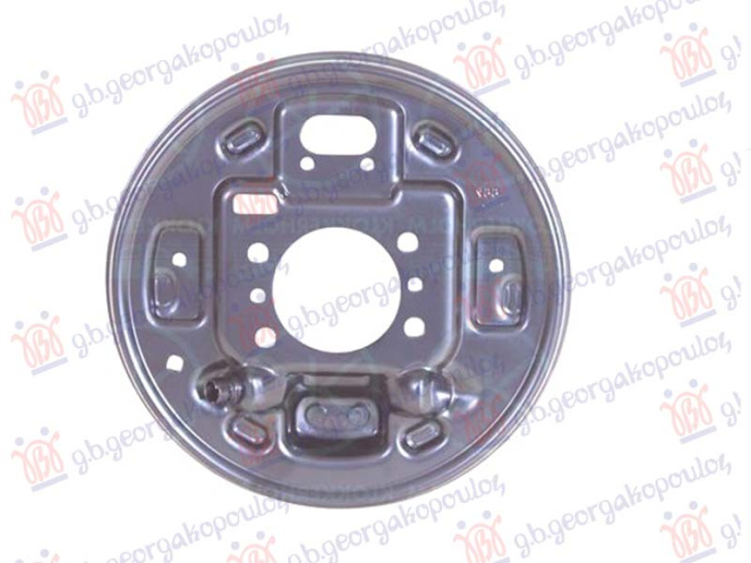 Zaštitni lim stražnje bubanj/disk kočnice (promjer 203mm)