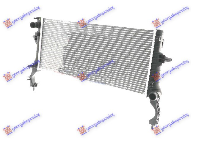 Hladnjak motora 1.6 dizel (650x288x36) sa cijevi (VALEO)