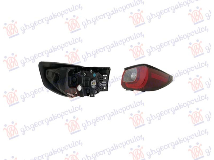 Stražnje svjetlo vanjsko LED (LED. LY5B) (E) (DEPO)