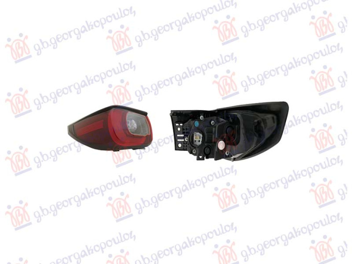 Stražnje svjetlo vanjsko LED (LED. LY5B) (E) (DEPO)
