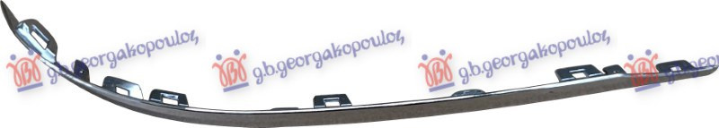 Bočna lajsna stražnjeg branika kromirana (AMG)