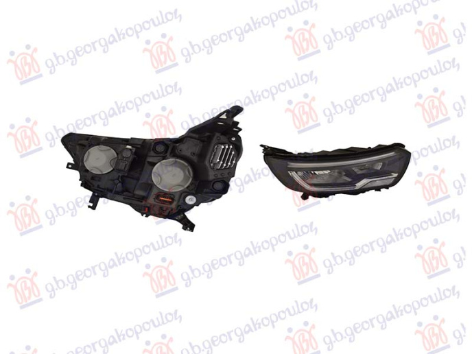 Far sa LED dnevnim svjetlom (H7/LED) (E) (DEPO)