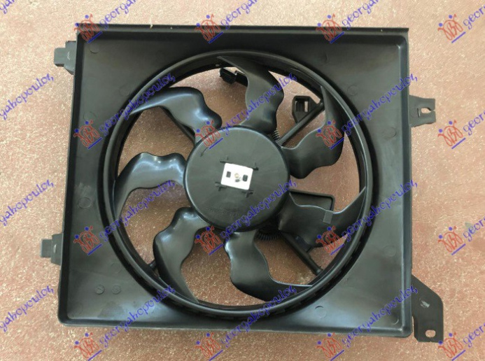 VENTILATOR KLIMA KOMPLET BENZINSKI (310mm) (2PIN)