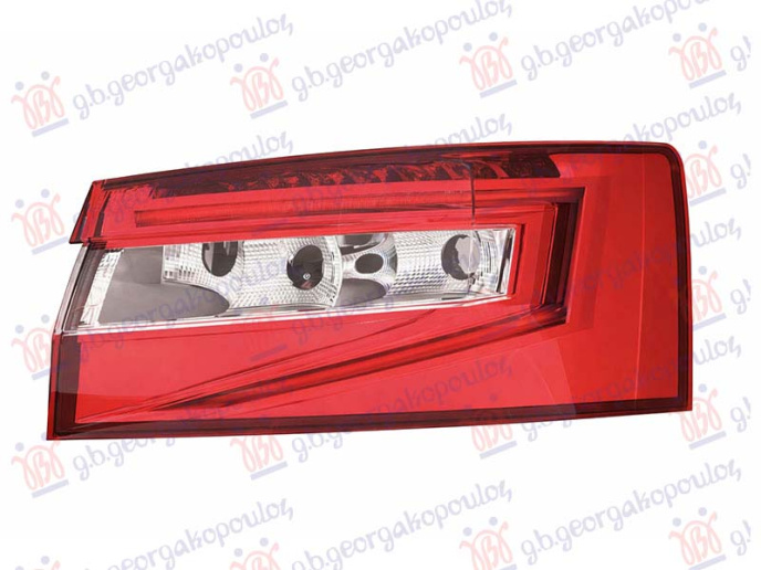 Stražnje svjetlo vanjsko FULL LED (zatamnjeno)