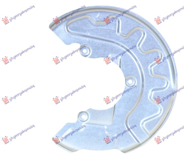 Zaštitni lim prednjeg kočionog diska (promjer lima 310/100mm) (promjer diska 288mm) (LUCAS)