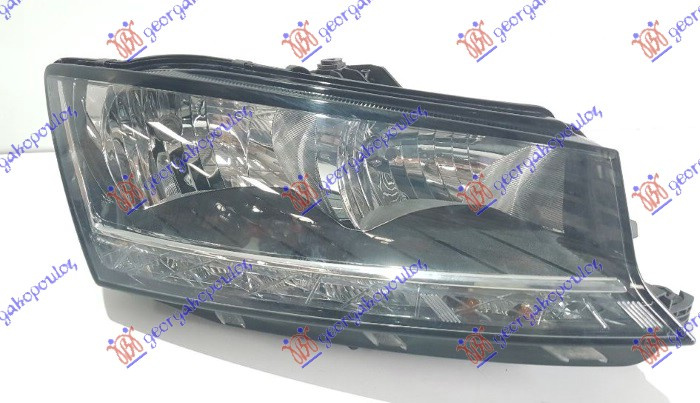 Far (H7/H7) sa LED dnevnim svjetlom (E) (TYC)